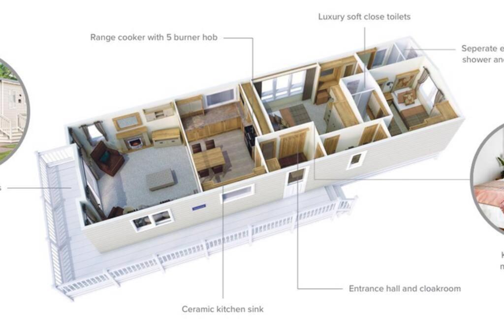 The Warren Villa เซาธ์เซอร์นีย์ ภายนอก รูปภาพ